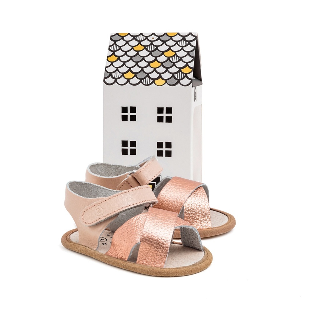 Valencia Sandle Rose Gold - Picture 2 of 5